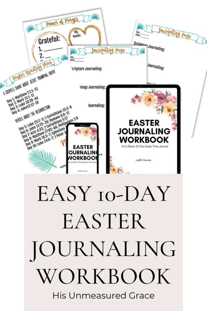 He Is Risen: Easter Journaling Workbook