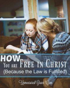 How You Are Free In Christ