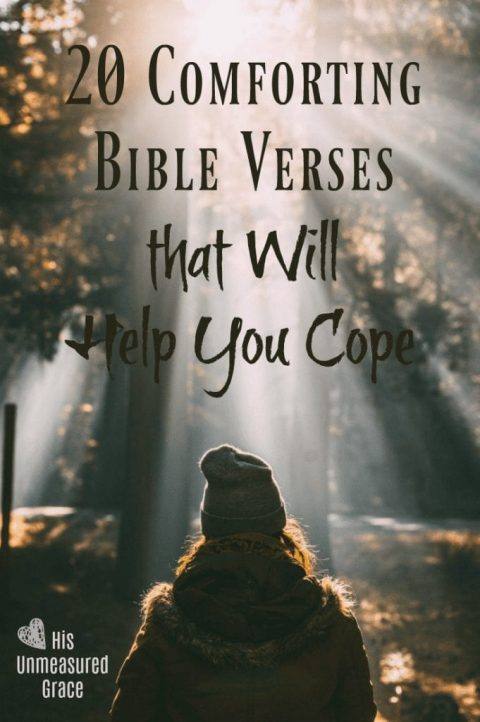 20 Bible Verses on Comfort that Will Help You Cope