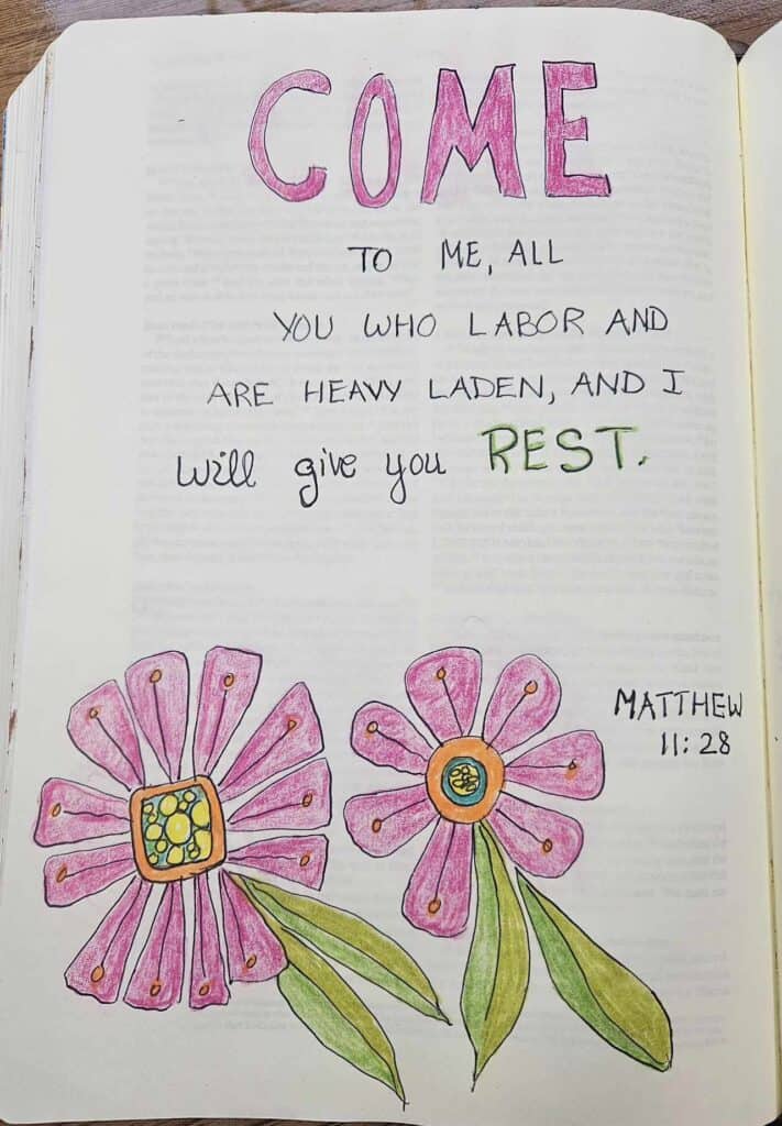 How To Glorify God in Your Bible Journaling