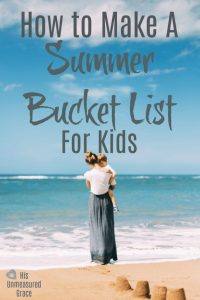 How to Make a Summer Bucket List