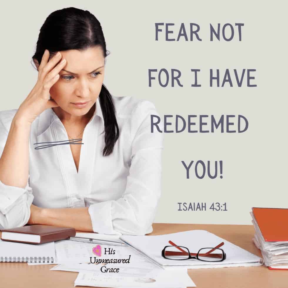 Living Fearlessly Because Your Hope is in God - His Unmeasured Grace