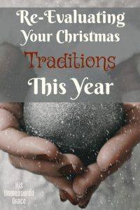 Re-Evaluating Your Christmas Traditions This Year