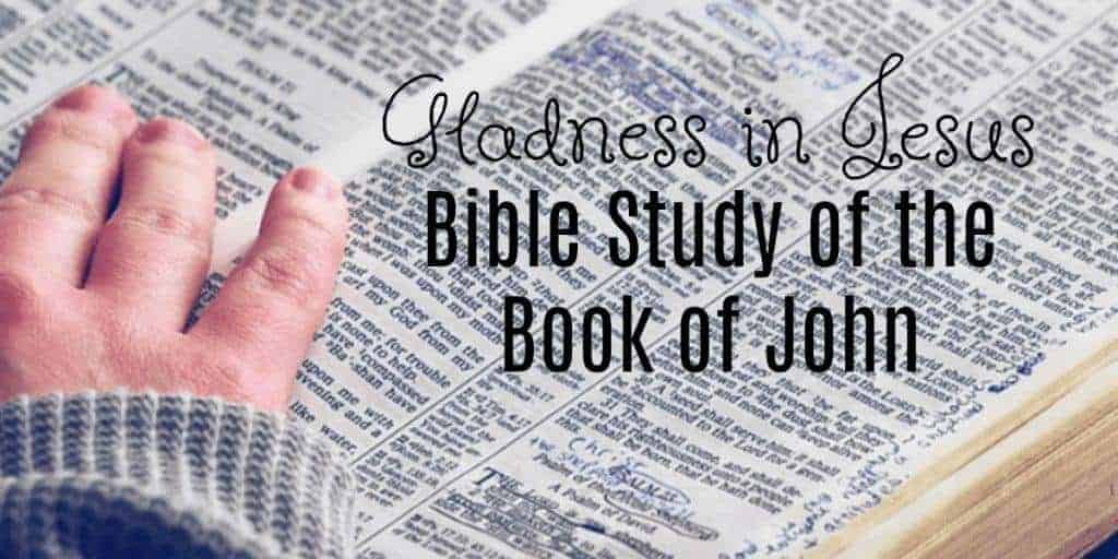 Gladness in Jesus Bible Study of the Book of John