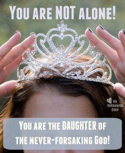 You are a Daughter of the King