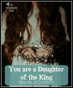 You are a Daughter of the King