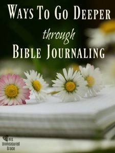 5 Ways to Go Deeper with God through Bible Journaling