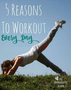 5 Reasons to Workout Every Day