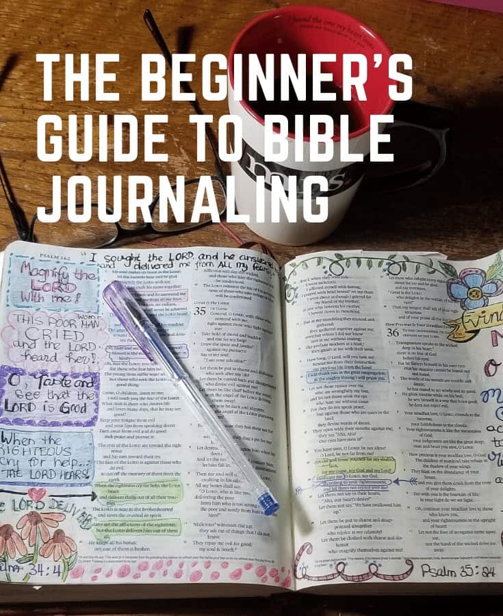 The Beginner's Guide To Bible Journaling