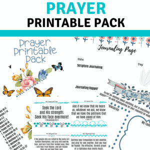 Prayer Printable Pack