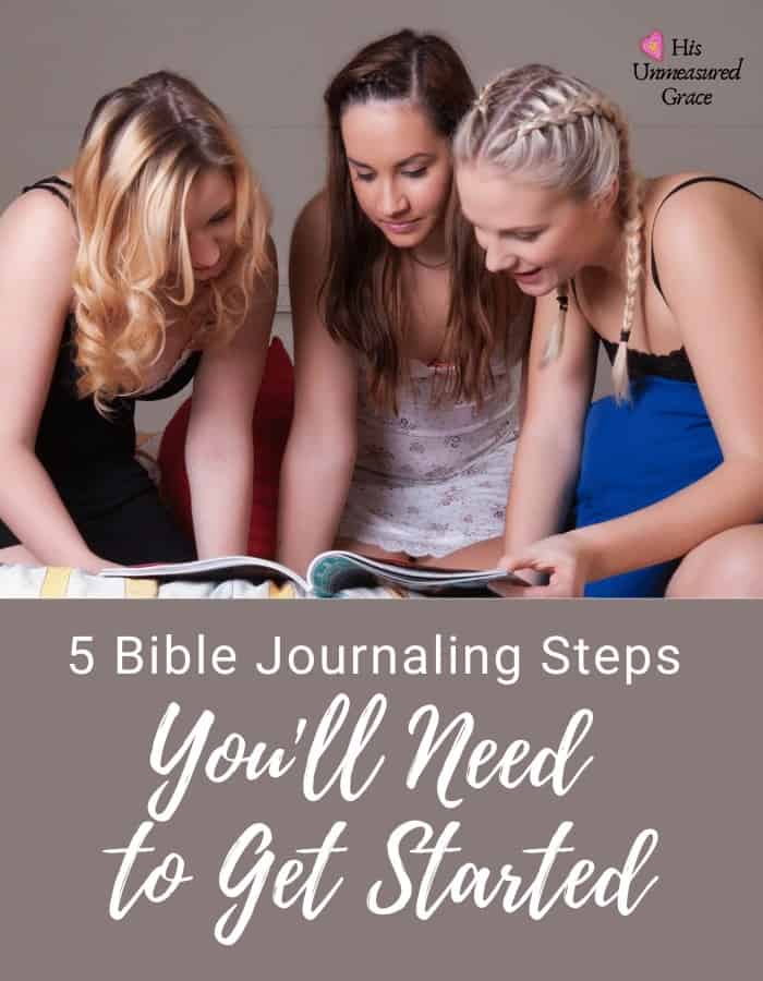 5 Bible Journaling Steps You'll Need to Get Started