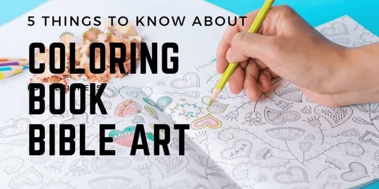 5 Things to Know About Coloring Book Bible Art