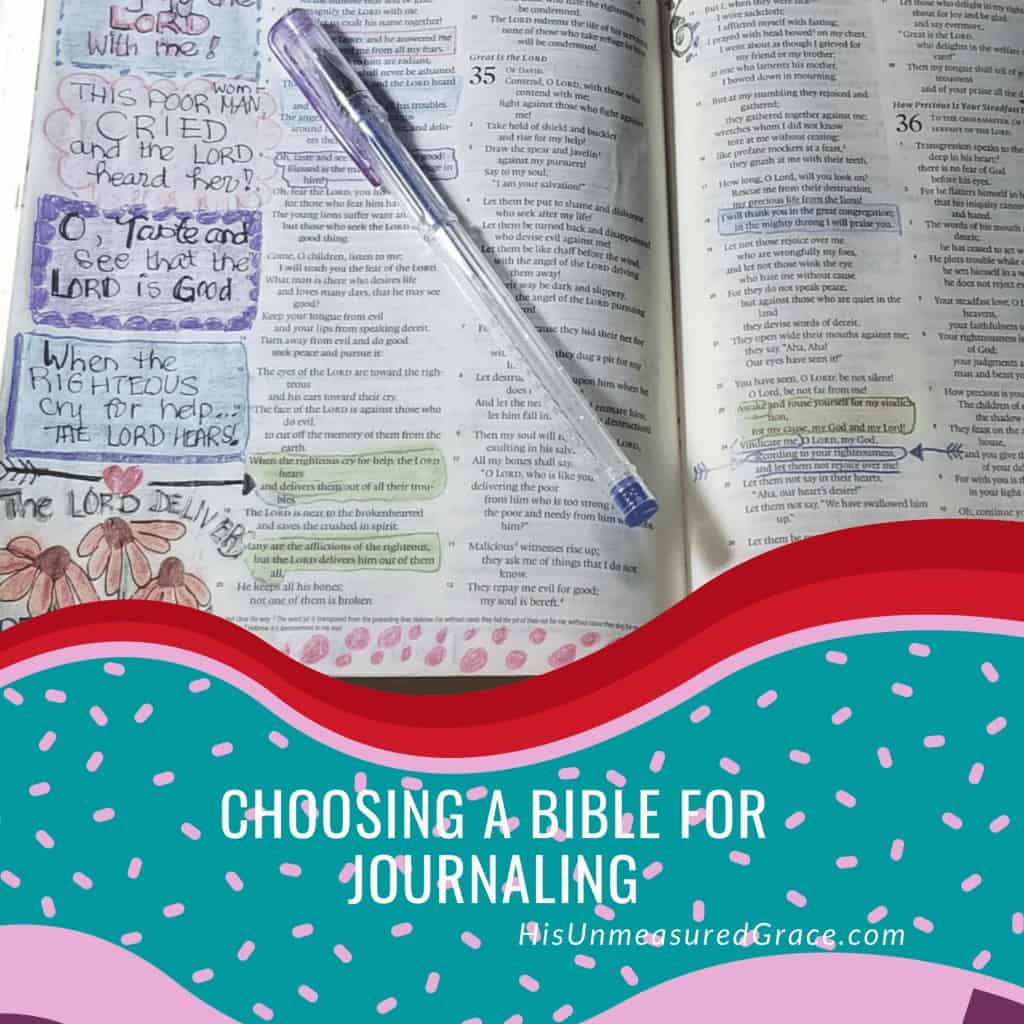 5 Posts For A Quick Start To Bible Journaling