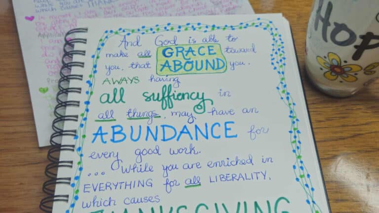 Simple Bible Journaling When Time is Limited