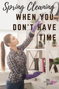 Spring Cleaning When You Don't Have Time