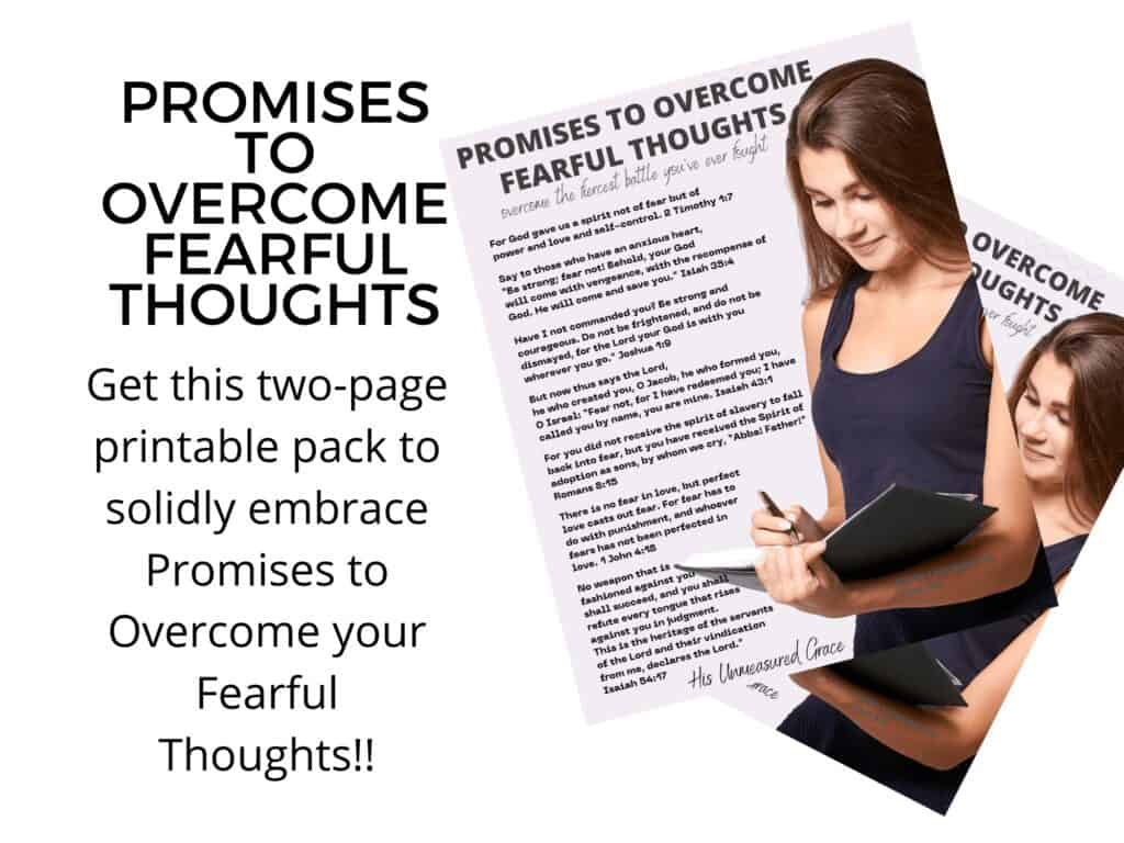 Promises to Overcome Fearful Thoughts