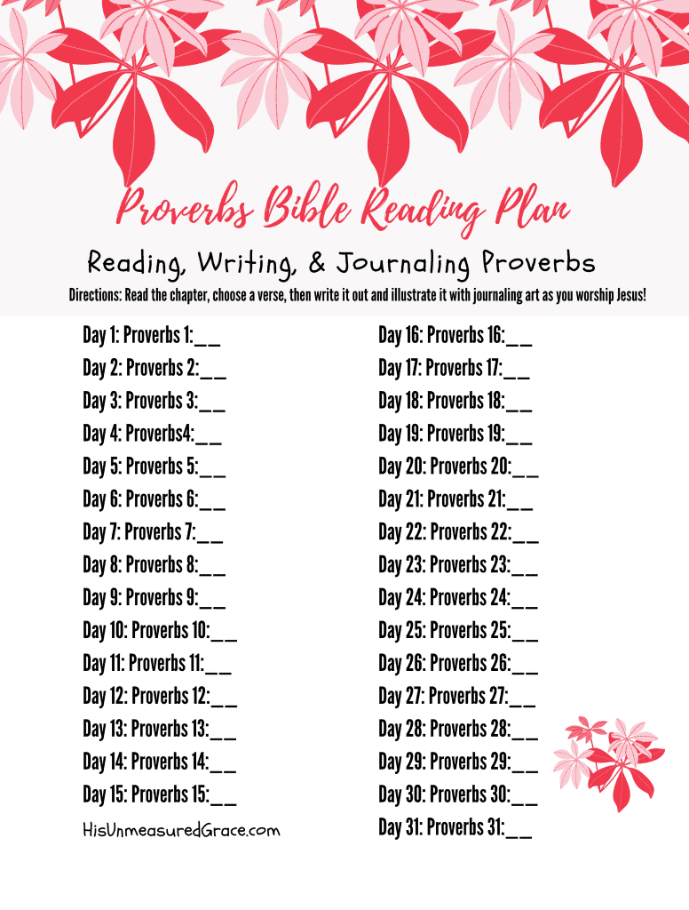 Proverbs-Bible-Reading-Plan
