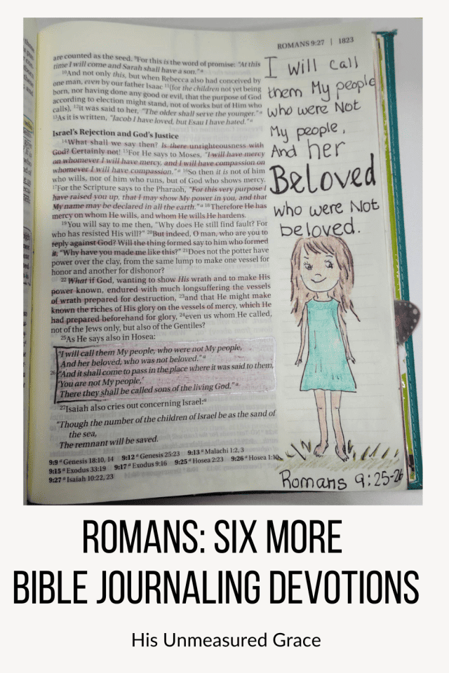 Romans: Six More Bible Journaling Devotions