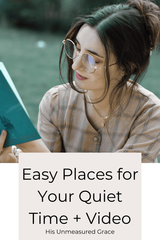 Easy Place for Your Quiet Time