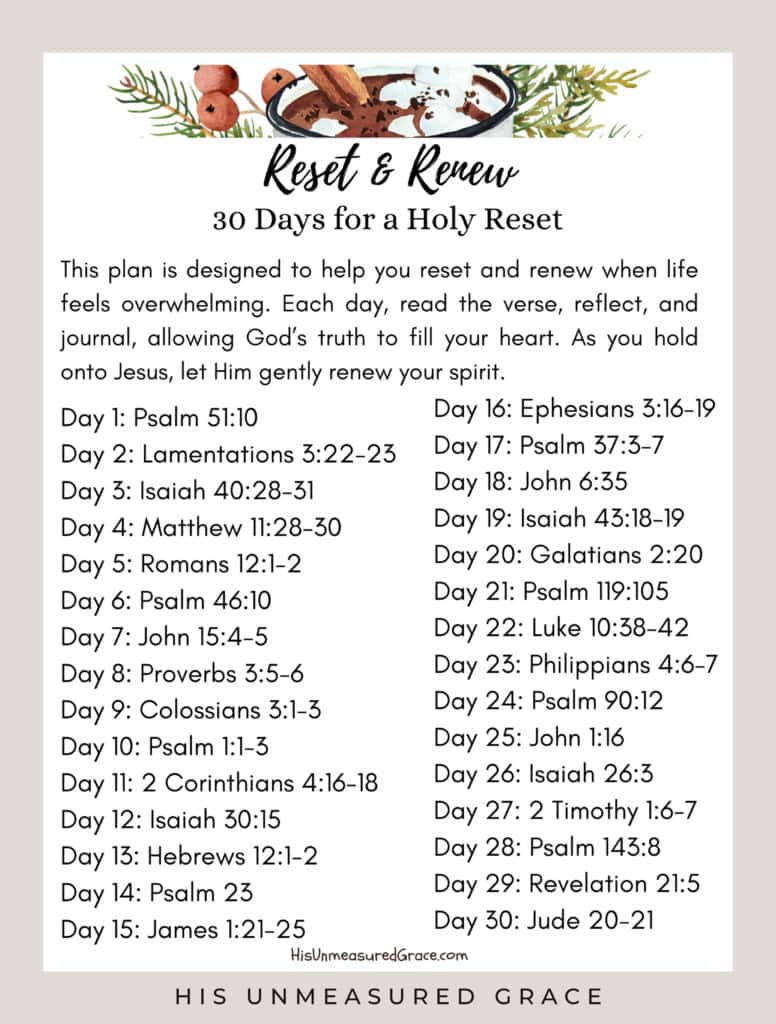 Reset & Renew BRP
