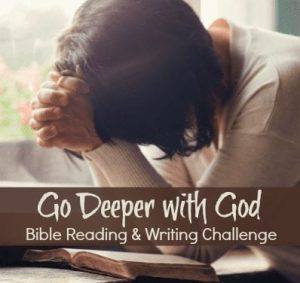 Go Deeper with God Bible Reading Challenge